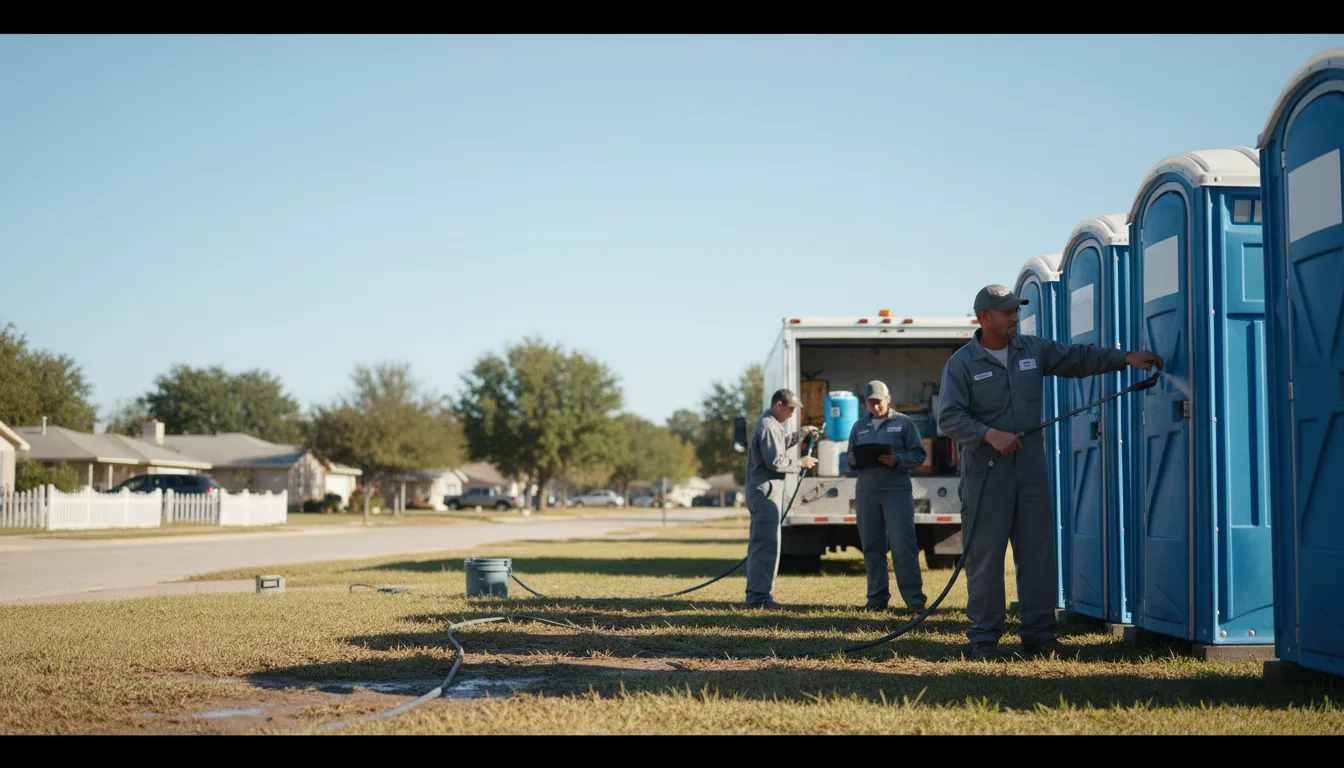 Long-Term Portable Toilet Rental in Preston, IA near me